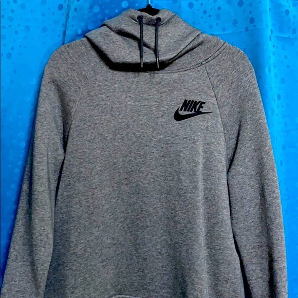 Nike Tops - Nike Pullover Hoodie in Grey